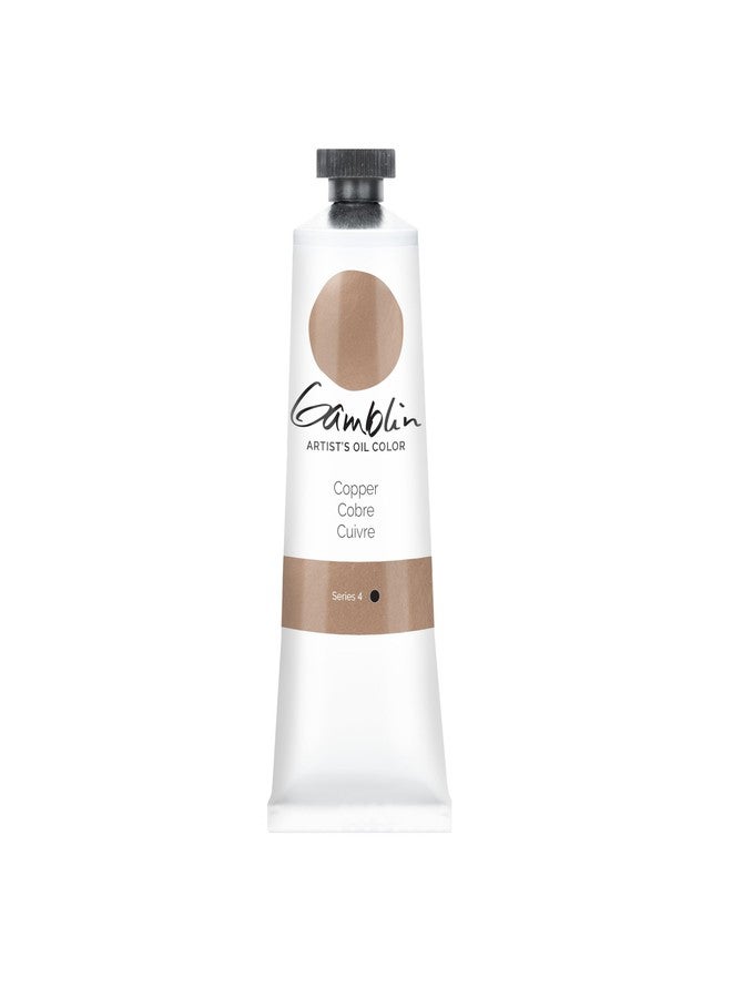 Gamblin - Artist Grade Oil Color - 37ml Studio Tube - Copper